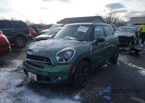 2015 Mini Countryman Cooper S z USA, uszkodzony, nr VIN WMWZC3C50FWP52677